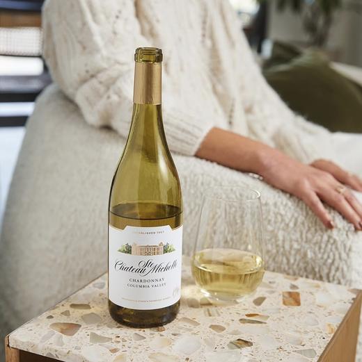 WE蕞佳必买！美国晚宴同款！圣觅仙庄园霞多丽白葡萄酒 Chateau Ste. Michelle Chardonnay 2021 商品图1