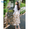 NUTS夏季新品时尚优雅修身气质碎花清新吊带连衣裙422101161 商品缩略图4