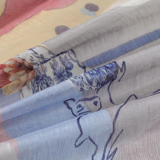 谜底衬衫七分袖女2025夏新品复古风通勤合身H型中长衬衣252MC0552 商品图3