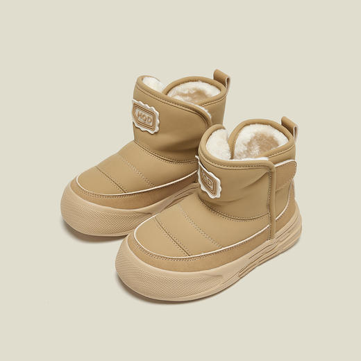 【ZY马骑顿】儿童雪地靴冬季加绒防寒保暖棉鞋鞋子加厚软底 商品图1