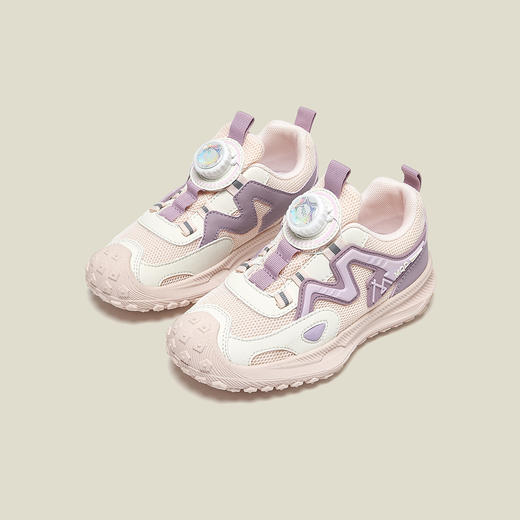 【ZY马骑顿】儿童运动鞋春秋女童旋钮扣男童跑步鞋户外登山运动鞋 商品图1