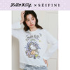 【积分换购不退货】【严选】【HelloKitty合作系列】诗凡黎蕾丝拼接T恤25春新款宽松上衣女7G3100591 商品缩略图2