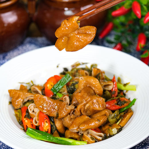 正弘洋卤肥肠半成品生鲜新鲜卤猪大肠500g/包 商品图3