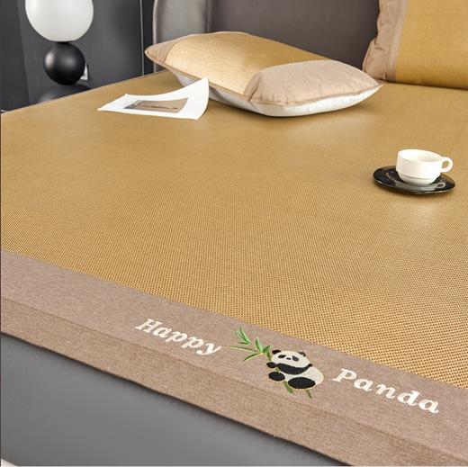 【吸湿透气】双面刺绣冰藤席2件套/3件套  凉席 商品图3