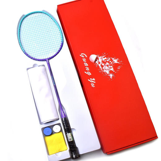 运动装备-广羽10U超轻一体羽毛球拍耐用 碳素纤维羽毛球拍单拍 商品图11