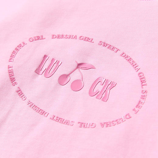 笛莎Deesha 童装女童T恤2025夏新款女童假两件T恤 商品图3