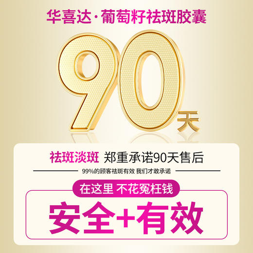 华喜达百合康牌葡萄籽大豆提取物维生素E软胶囊 商品图4