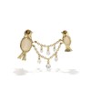 北京仓｜Goossens Paris-BROCHE DEUX OISEAUX- 虎眼石 胸针［法国设计师］ 商品缩略图2