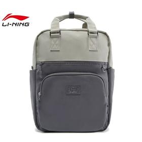 李宁双肩包2025新款男女书包电脑包手提运动休闲双肩背包ABSV009