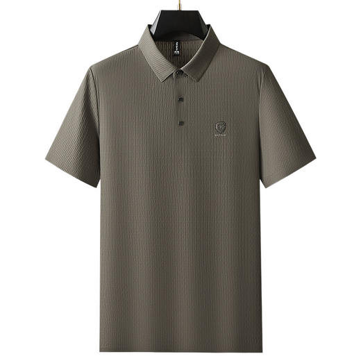 【冰丝】【DPF】大依优型大码短袖POLO衫夏季薄款运动半袖体恤男大码t恤休闲冰丝凉感翻领T恤 商品图4