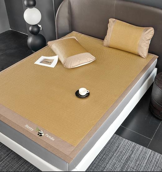 【吸湿透气】双面刺绣冰藤席2件套/3件套  凉席 商品图2