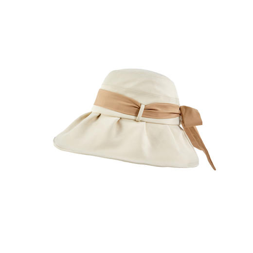 雀说 UPF50+渔夫帽蝴蝶结防晒遮阳防紫外线太阳帽CM1003 商品图4