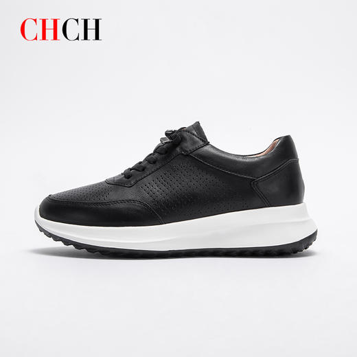 CHCH平衡鞋2025春夏新款舒适牛筋软底厚底超软羊皮内里休闲女鞋CP1B5051 商品图3