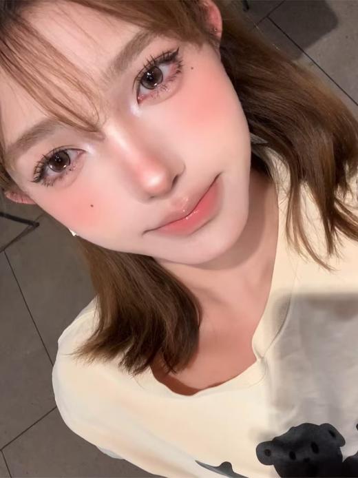 <月抛中直径>-Yeelens月抛-小狗汉堡棕-14.2mm【月抛 0-800度 不含525/575】 商品图4