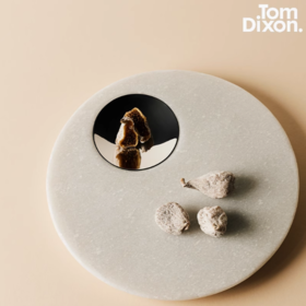 TomDixon大理石香料手摇研磨器轻奢室内家用创意磨粉器套装Stone