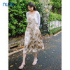 NUTS夏季新品时尚优雅修身气质碎花清新吊带连衣裙422101161 商品缩略图3