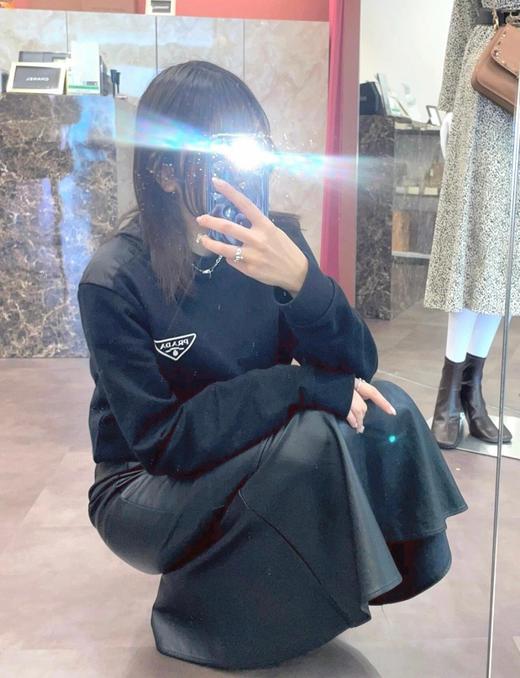 PLD新款经典胶章Logo圆领套头卫衣 舒适宽松版型男女都可以穿 商品图11