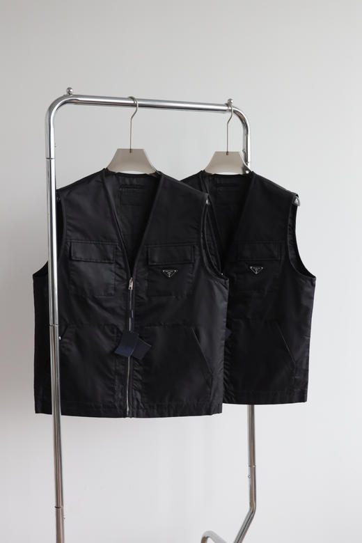 P.R.D 尼龙薄款 摩登背心。口袋马甲 BX071 商品图3