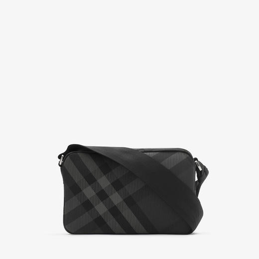 BURBERRY 巴宝莉 男士盾牌铭牌徽标网格斜挎包 格子 8102249 A8800 商品图2