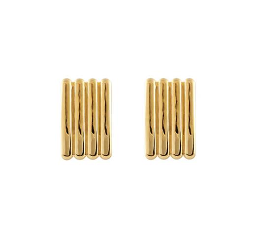 ZAHAR AYLA EARRINGS - 金色 商品图3