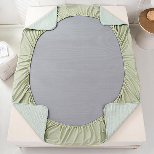 多喜爱  凉豆豆笠围三件套-汀兰（抹茶绿/星空灰/暮山紫）【凉感科技】【按摩颗粒】【可机洗】速冷凉感科技材料 凉而不冰A类抗菌 黑科技冷感材质 3D立体凉豆豆 三明治透气网 SC 商品图5