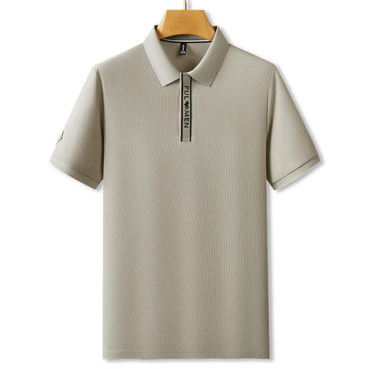 【100%棉】【DPF】大依优型大码短袖POLO衫休闲棉半袖体恤男加肥衣服肥佬夏天薄款休闲大码 商品图3