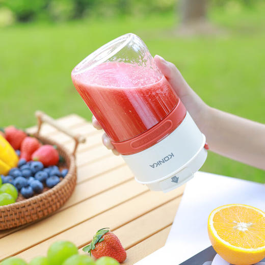 康佳（KONKA）榨汁杯无线迷你随行电动便携式果汁杯_KGZB-0481-M 商品图3