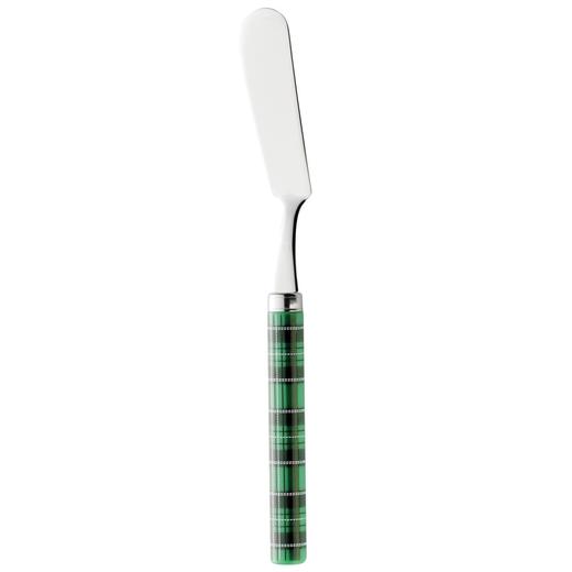 日本进口高桑金属彩色方格绿色黄油小刀 商品图0