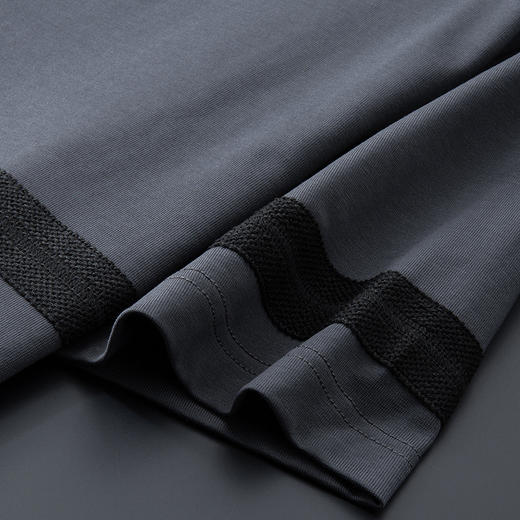 【丝光棉】【DPF】大依优型大码短袖POLO衫男士加大号翻领半袖体恤胖子时尚休闲大码条纹 商品图4