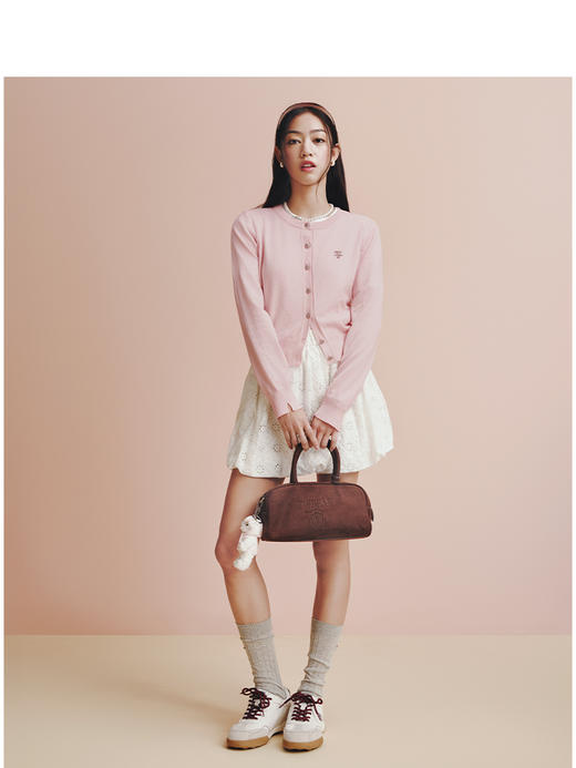 Teenie Weenie小熊简约半身裙女夏季女短裙TTWH252404T 商品图2