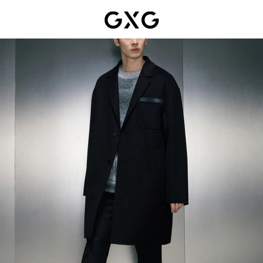 GXG男装 多色时尚保暖长款大   冬季热卖GEX12626074 商品图2