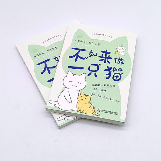不如来做一只猫：跟猫咪学习62个消除负面情绪的小技巧（日本人气漫画家耶六新作！附赠精美猫猫书签！） 商品图4