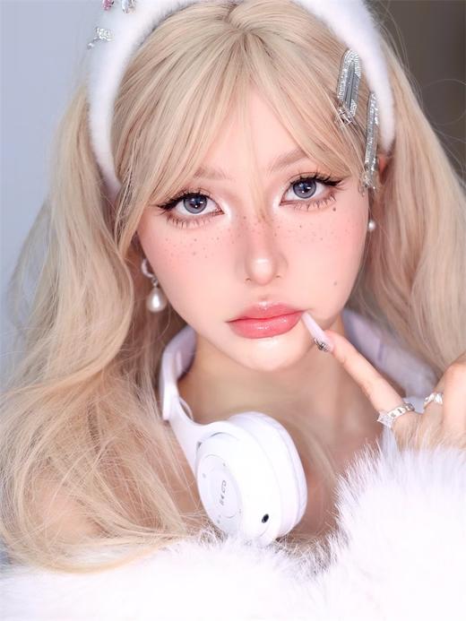 Yukicon旗下 ·晶沙灰｜日抛｜14.2mm白狮参考着色待测 商品图3