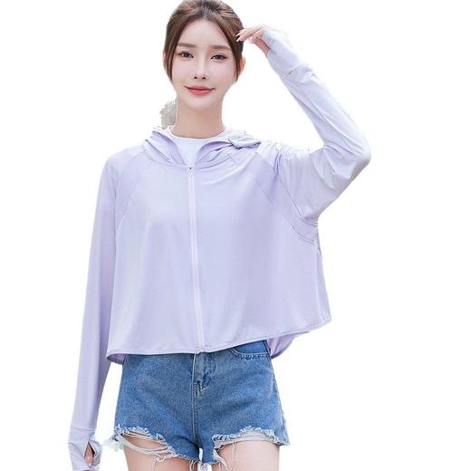 【黑胶防晒衣】夏季冰丝透气防紫外线宽松大帽檐户外骑行防晒服新款 商品图4