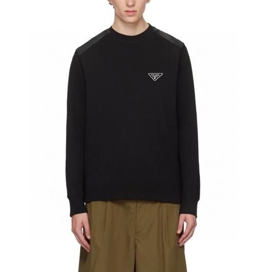 PLD新款经典胶章Logo圆领套头卫衣 舒适宽松版型男女都可以穿 商品图10