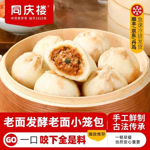 同庆楼老面发酵鲜肉迷你包（20粒/单袋） 商品图1