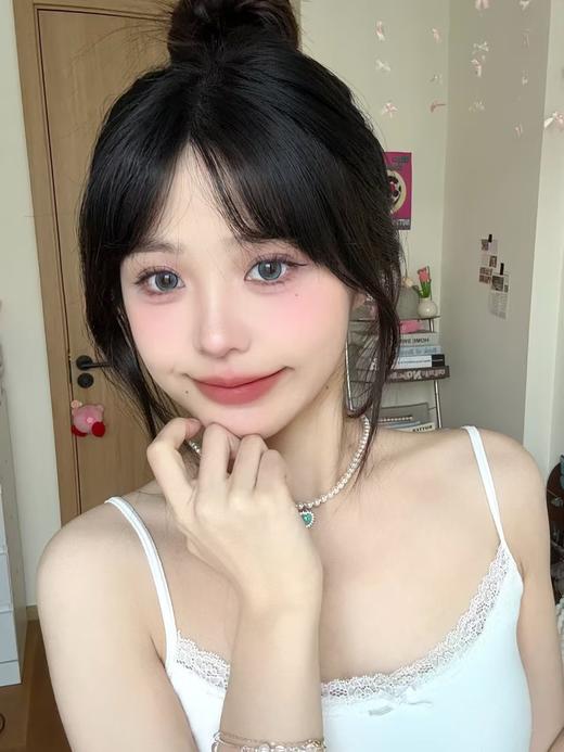 <月抛中直径>-Yeelens月抛-出逃卢浮宫蓝-14.2mm【月抛 0-800度 不含525/575】 商品图2