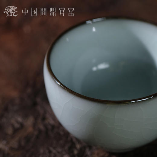 问鼎官窑北官月白韶秀杯（缺货） 商品图3