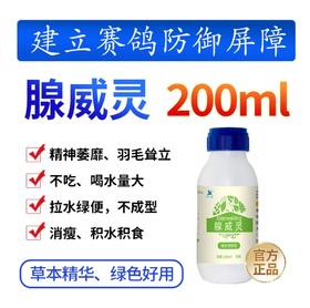 凯鸽新品【腺威灵】拉稀水绿便腺病毒专用鸽药甩拉吐胀嗉不消化