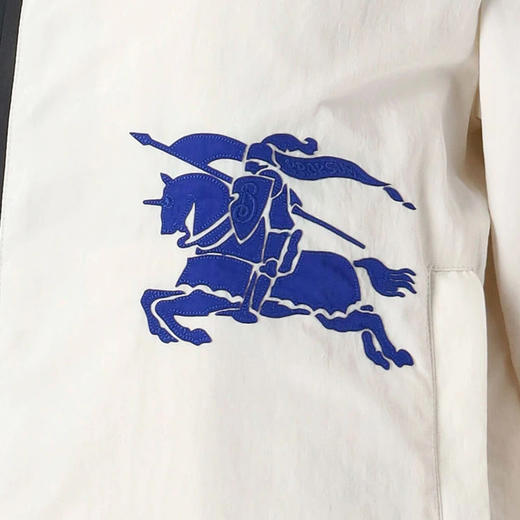 BURBERRY 巴宝莉 女士马术骑士徽标连帽外套 米色 8105360 B7264 商品图2