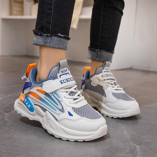 【圆润鞋头，透气鞋面】儿童网鞋春夏季新款 男童运动鞋 透气软底女童跑步鞋 学生休闲鞋-QQ 商品图3