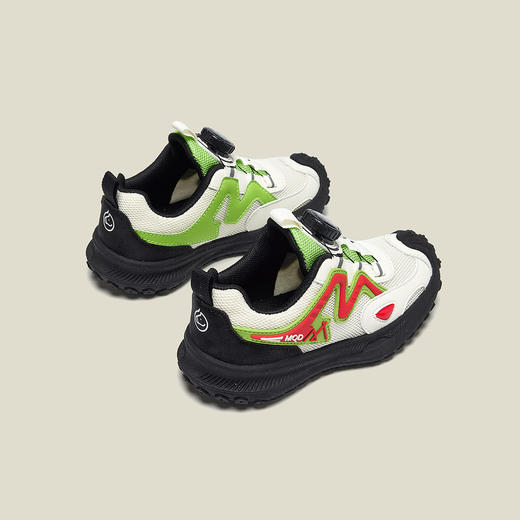 【ZY马骑顿】儿童运动鞋春秋女童旋钮扣男童跑步鞋户外登山运动鞋 商品图2