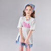 笛莎Deesha 童装女童T恤2025夏新款女童圆领开衩款T恤 商品缩略图0