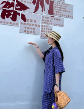 闪照第91期 格纹的默契