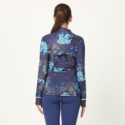 【100元任选2件】跃牌女人花系列瑜伽外套51235（浙江仓）（活动产品，收货7天内支持调换 商品图2