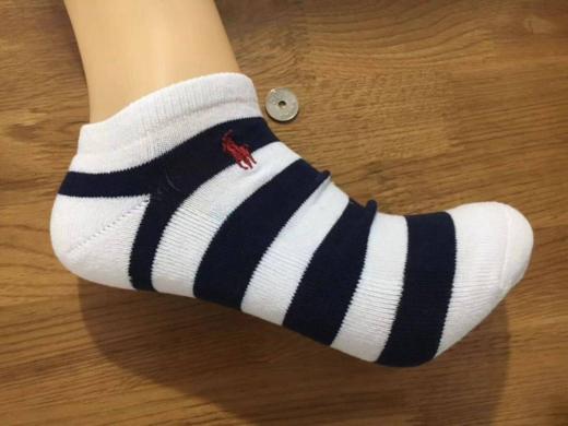 【6双装】马球短筒袜 小马刺绣标 美式休闲日单毛巾底 特惠 PT-1186 商品图7