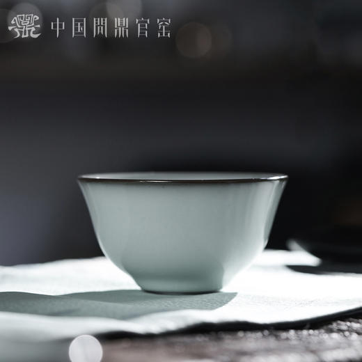 问鼎官窑北官月白清香杯（缺货） 商品图0