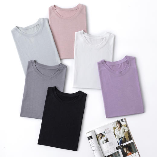 【高品质私服】【醋酸汗布圆领无袖T恤】桑蚕丝醋酸混纺45支定制面料YS88513-CC 商品图1