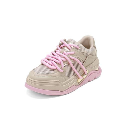 westory秋季新款厚底超轻系带运动鞋板鞋W24CM74841 商品图1