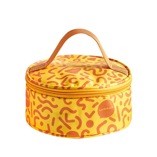 LCB218FU 晶彩琉光琥珀色圆形玻璃保鲜盒二件套 商品图6